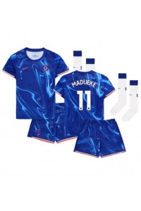 Chelsea Noni Madueke #11 Babytruitje Thuis tenue Kind 2024-25 Korte Mouw (+ Korte broeken)